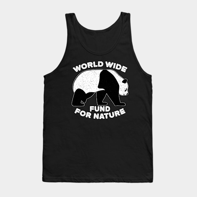 World Wide Fund For Nature Tank Top by Whimsical Thinker